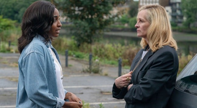 Filme é estrelado por Julia Roberts, Ayo Edebiri e Andrew Garfield (Foto: Divulgação)