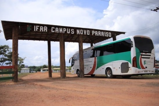 Campus Novo Paraíso com sede em Caracaí, interior de Roraima (Foto: Divulgação)