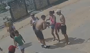 Momento foi registrado por câmeras de segurança - Foto: Reprodução