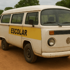 Alunos estão há uma semana sem frequentar as aulas devido à paralisação do motorista. (Foto: IA)