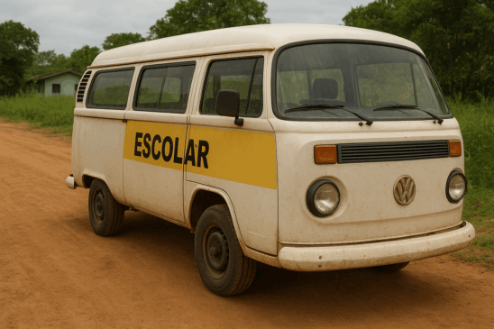 Alunos estão há uma semana sem frequentar as aulas devido à paralisação do motorista. (Foto: IA)