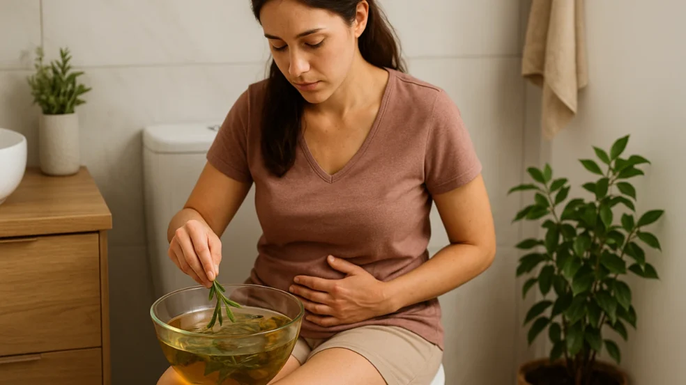 Como fazer banho de assento com ervas calmantes e aliviar desconfortos Ãntimos Como fazer banho de assento com ervas calmantes e aliviar desconfortos Ãntimos