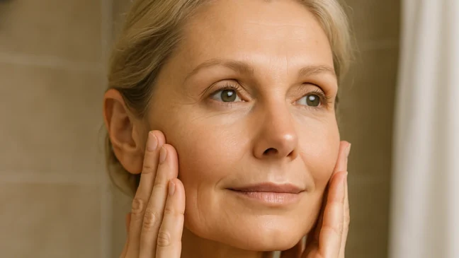 Como manter a pele mais firme depois dos 40 anos usando apenas hábitos simples durante o banho