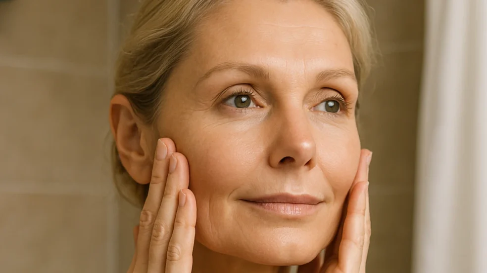 Como manter a pele mais firme depois dos 40 anos usando apenas hábitos simples durante o banho