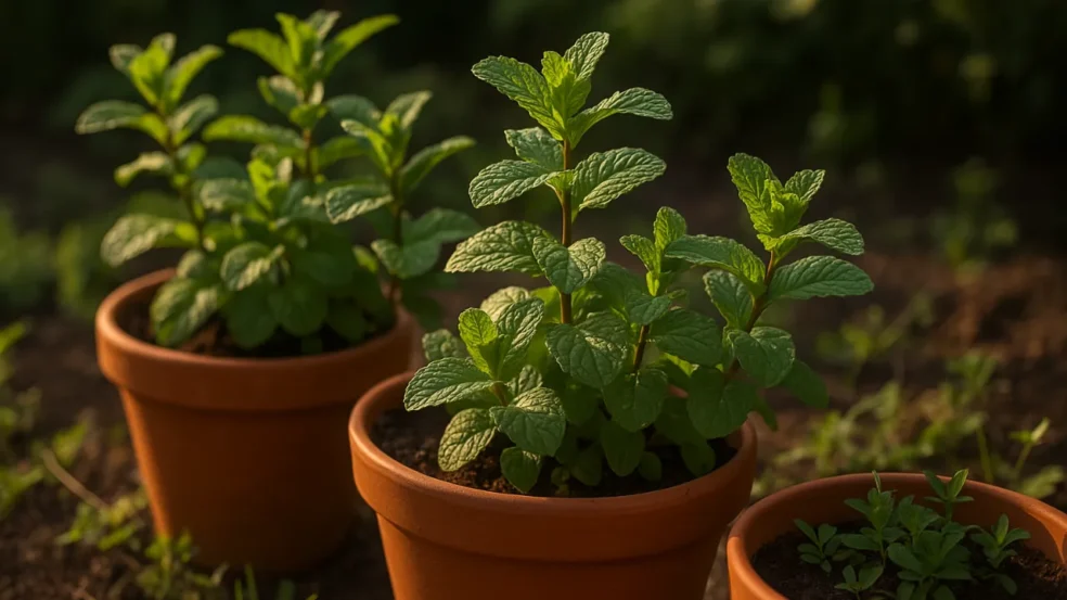 Como proteger sua hortelã em vasos de lesmas e ervas daninhas e colher o ano todo Como proteger sua hortelã em vasos de lesmas e ervas daninhas e colher o ano todo