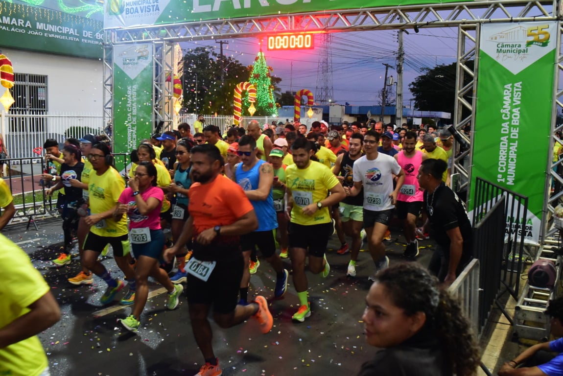 Corrida da Câmara Municipal de Boa Vista (Foto: Reynesson Damasceno/CMBV) Corrida da Câmara Municipal de Boa Vista (Foto: Reynesson Damasceno/CMBV)