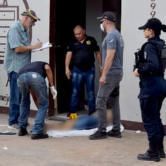 Crime ocorreu na tarde desta segunda-feira, 17. Foto: Wenderson Cabral/FolhaBV