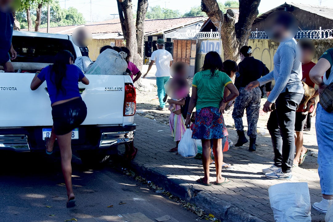 A ação ocorreu na manhã desta quinta-feira. (Foto: Wenderson Cabral/FolhaBV).