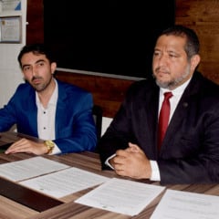 Fabrício Pereira e Samuel Almeida, advogados das famílias das vítimas - Foto: Wendern Cabral/Folha BV