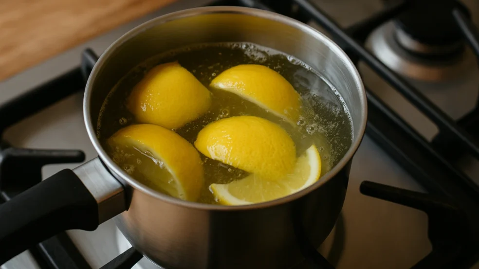 Descubra como a casca do limão pode perfumar todo o ambiente ao ferver Descubra como a casca do limão pode perfumar todo o ambiente ao ferver