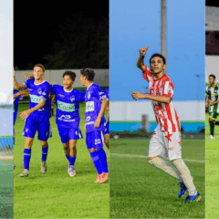 Monte Roraima, São Raimundo, Náutico e Progresso fazem a semifinal do Roraimense Sub-15. (Fotos: Reprodução/@bs_oficialrr)