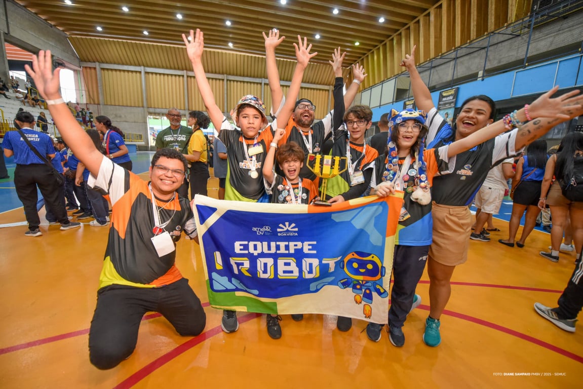 Equipe de Boa Vista é campeã geral de torneio de robótica