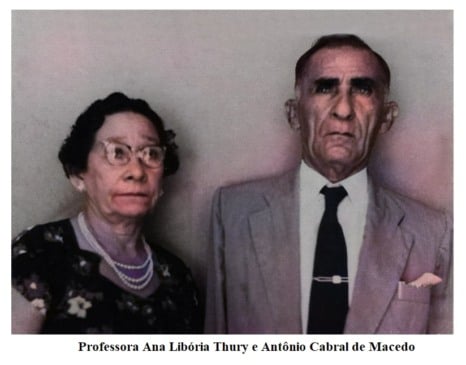 Antônio Cabral De Macedo E A Professora Ana Libória