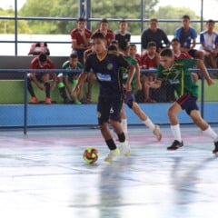 Festival de Futsal movimenta estudantes dos Colégios Estaduais Militares em Roraima. (Foto: Elksandra Gonçalves/Ascom/Seed) 
