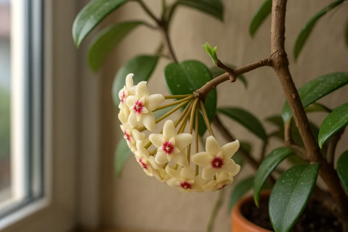 Flor-de-cera como podar após a floração e garantir novos cachos pendentes Flor-de-cera como podar após a floração e garantir novos cachos pendentes