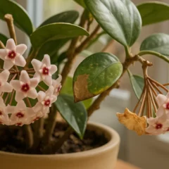 Flor-de-cera como podar após a floração e garantir novos cachos perfumados
