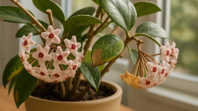 Flor-de-cera como podar após a floração e garantir novos cachos perfumados