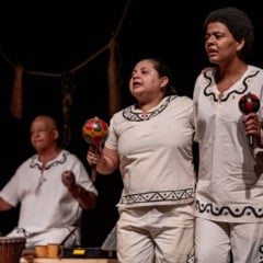 Esspetaculo de teatro da Ci Arteatro, "Gota de Saberes"