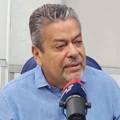 O senador Dr. Hiran durante o programa Agenda da Semana, da Folha FM – 30.11.2025 (Foto: Folha FM)