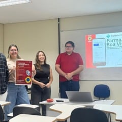 O conteúdo disponível inclui endereços, contatos e informações que podem ajudar na confirmação de estoque. (Foto: Divulgação/Estácio)