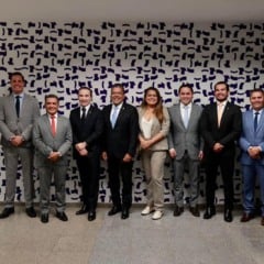 Parlamentares e senadores de Roraima em Brasília (Foto: Divulgação)