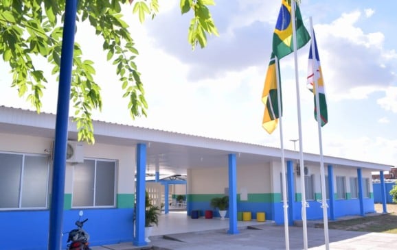 Escola estadual 13 de Setembro, no bairro homônimo (Foto: Divulgação)