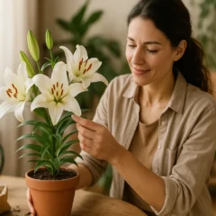 Lírio conheça um truque de adubação que dobra o tempo de duração das flores