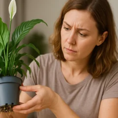Lírio-da-paz 5 sinais discretos de que ele está pedindo um vaso maior urgentemente