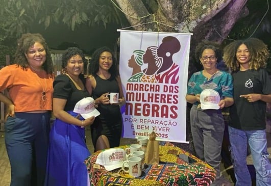 Marcha das Mulheres Negras acontece em Boa Vista (Foto - Organização)