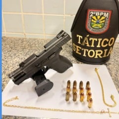 Materiais apreendidos com militar do Exército Brasileiro (Foto: Divulgação)