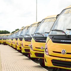 Os ônibus atenderão estudantes da zona urbana, rural e indígena. (Foto: Giovani Oliveira)