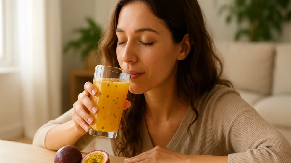 O poder calmante do maracujá mais do que um suco O poder calmante do maracujá mais do que um suco