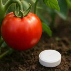 O truque polêmico da Aspirina no pé de tomate