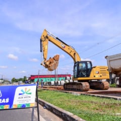De acordo com a Secretaria Municipal de Obras (SMO), o projeto prevê a implantação de 2.698 metros de drenagem. (Foto: Divulgação)
