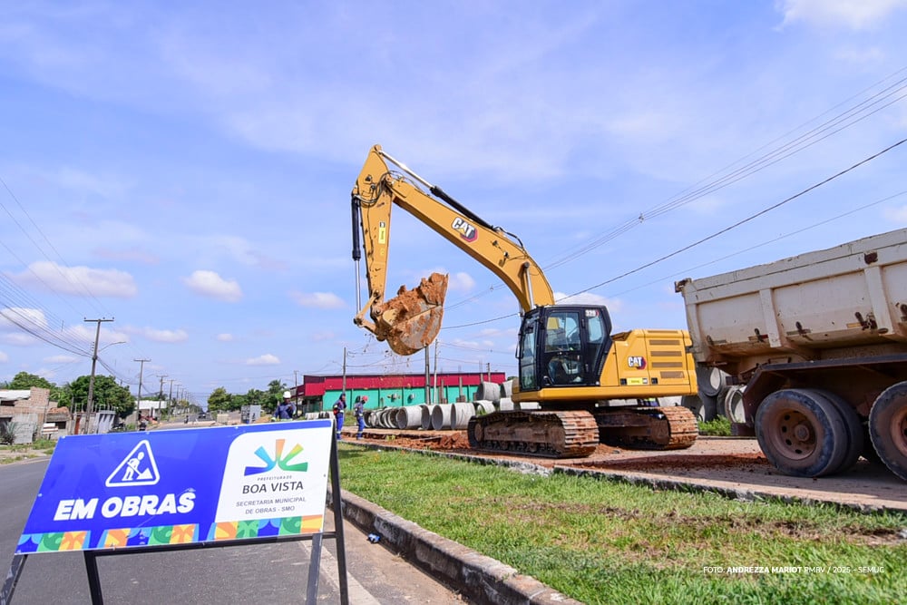 De acordo com a Secretaria Municipal de Obras (SMO), o projeto prevê a implantação de 2.698 metros de drenagem. (Foto: Divulgação) De acordo com a Secretaria Municipal de Obras (SMO), o projeto prevê a implantação de 2.698 metros de drenagem. (Foto: Divulgação)