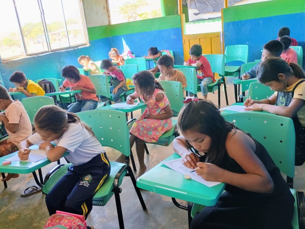 A lotação será feita conforme a demanda das escolas indÃgenas em todas as regiões do estado. (Foto: SEED) A lotação será feita conforme a demanda das escolas indÃgenas em todas as regiões do estado. (Foto: SEED)