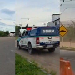 Polícia persegue veículo e troca tiros com suspeitos em Pacaraima; bandidos fogem para a Venezuela (Foto: Reprodução)