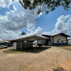 Posto de atendimento médico na Expoferr Show 2025. (Foto: Divulgação)