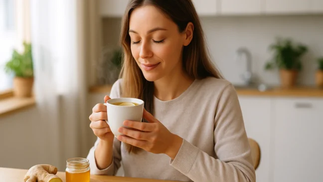 Receita natural com gengibre para fortalecer os pulmões