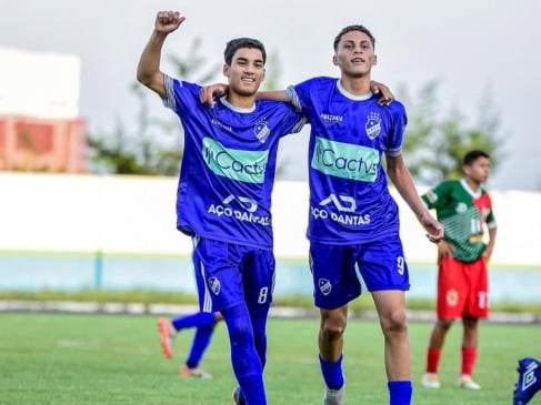 São Raimundo goleia Real e garante vaga na final do Roraimense Sub-15. (Foto: Reprodução/Instagram/@bs_oficialrr)