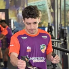 Natural de Uruguaiana (RS), Lucas defendeu o Monte Roraima em 2024, atuando em 10 partidas oficiais. (Foto: ASCOM/João Paulo Oliveira).