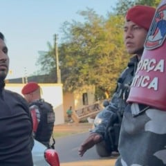 Prisão foi efetuada por policiais da Força Tática (Foto: Divulgação) 