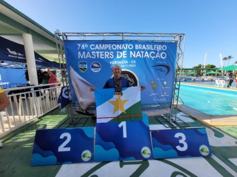 Nadador de Roraima é tetracampeão brasileiro e conquista seis medalhas