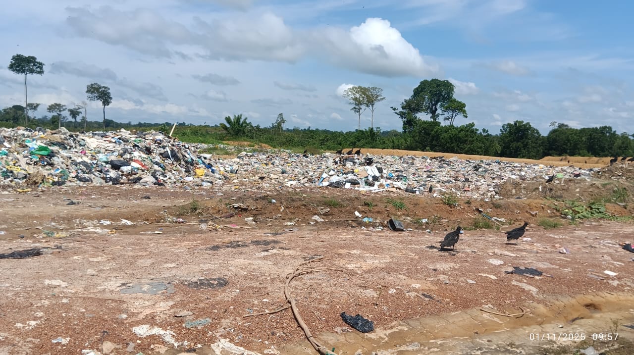 Aterro Sanitário Municipal do município de Rorainópolis. (Foto: Arquivo Pessoal) Aterro Sanitário Municipal do município de Rorainópolis. (Foto: Arquivo Pessoal)