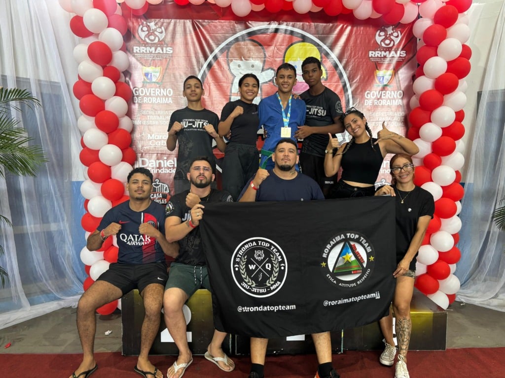 Academia de Jiu-jítsu fatura 41 medalhas em duas competições em Boa Vista. (Foto: ASCOM/Stronda Top Team)