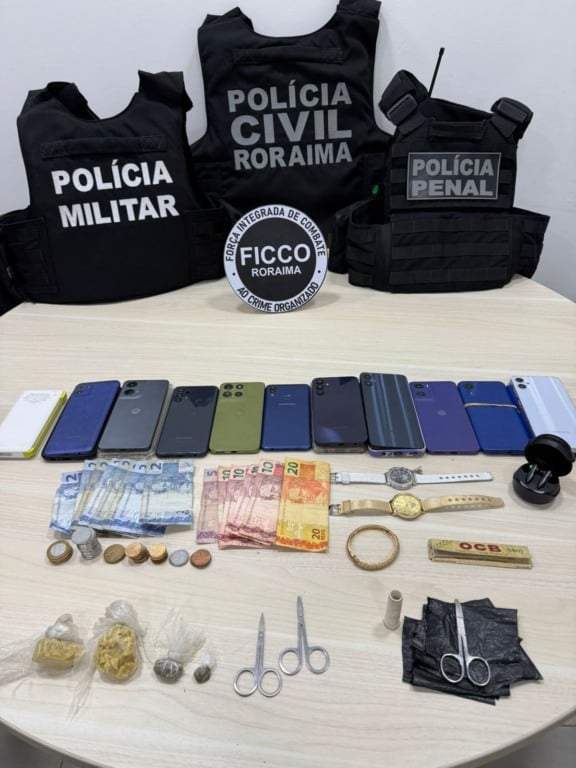 Itens apreendidos na ação - Foto: Divulgação