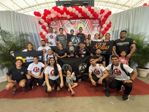 Equipe roraimense lidera segunda etapa da Copa Kids de Jiu-jitsu. (Foto:  ASCOM/Roraima Top Team)