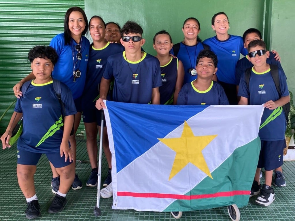Atletas roraimenses participam de Camping Escolar Paralímpico. (Foto: Divulgação)
