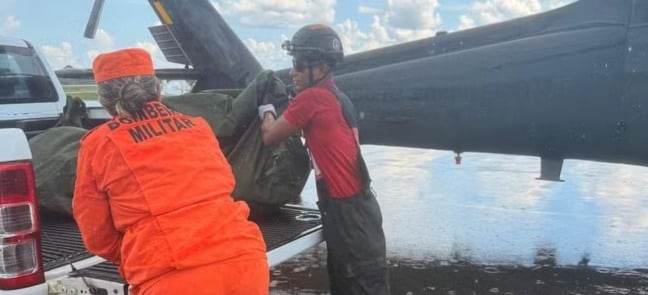 Além de Matheus, o corpo de outro homem foi encontrado nos destroços (Foto: Divulgação) 