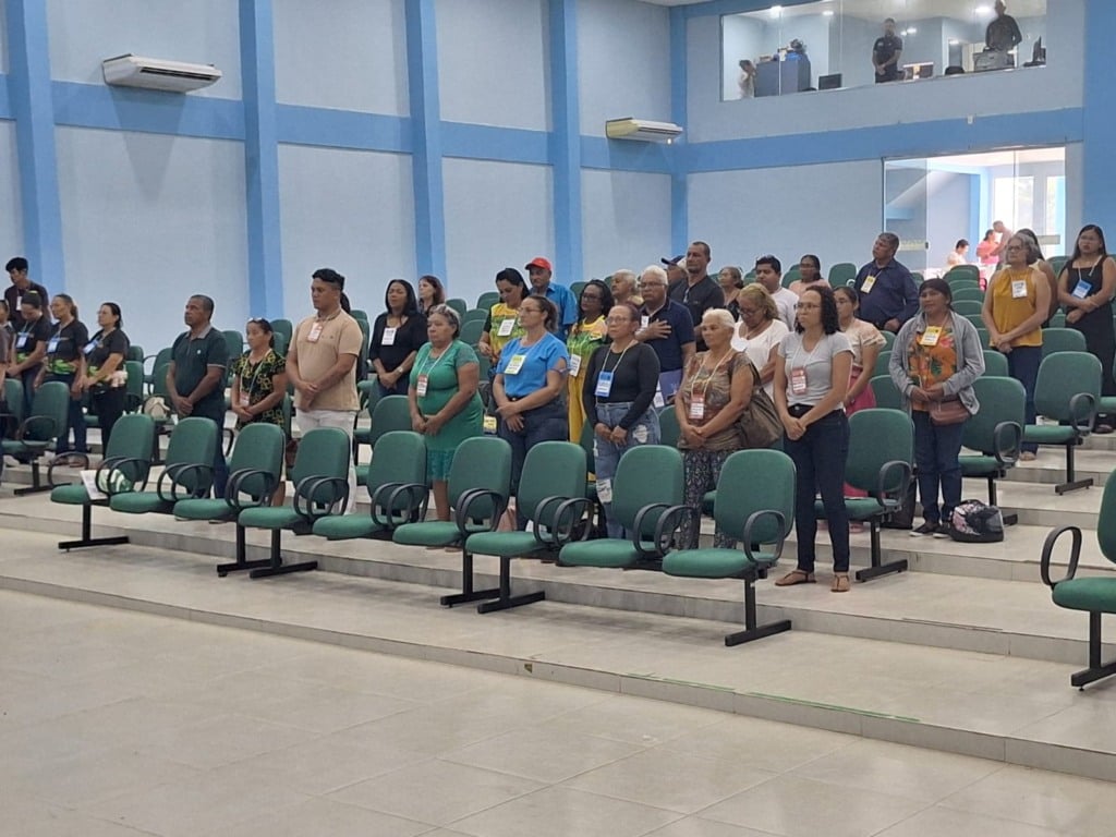 Abertura da Conferência Municipal de Desenvolvimento Rural Sustentável e Solidário em Mucajaí. (Foto: Divulgação)